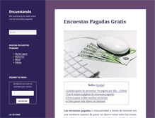 Tablet Screenshot of encuestaspagadasgratis.com